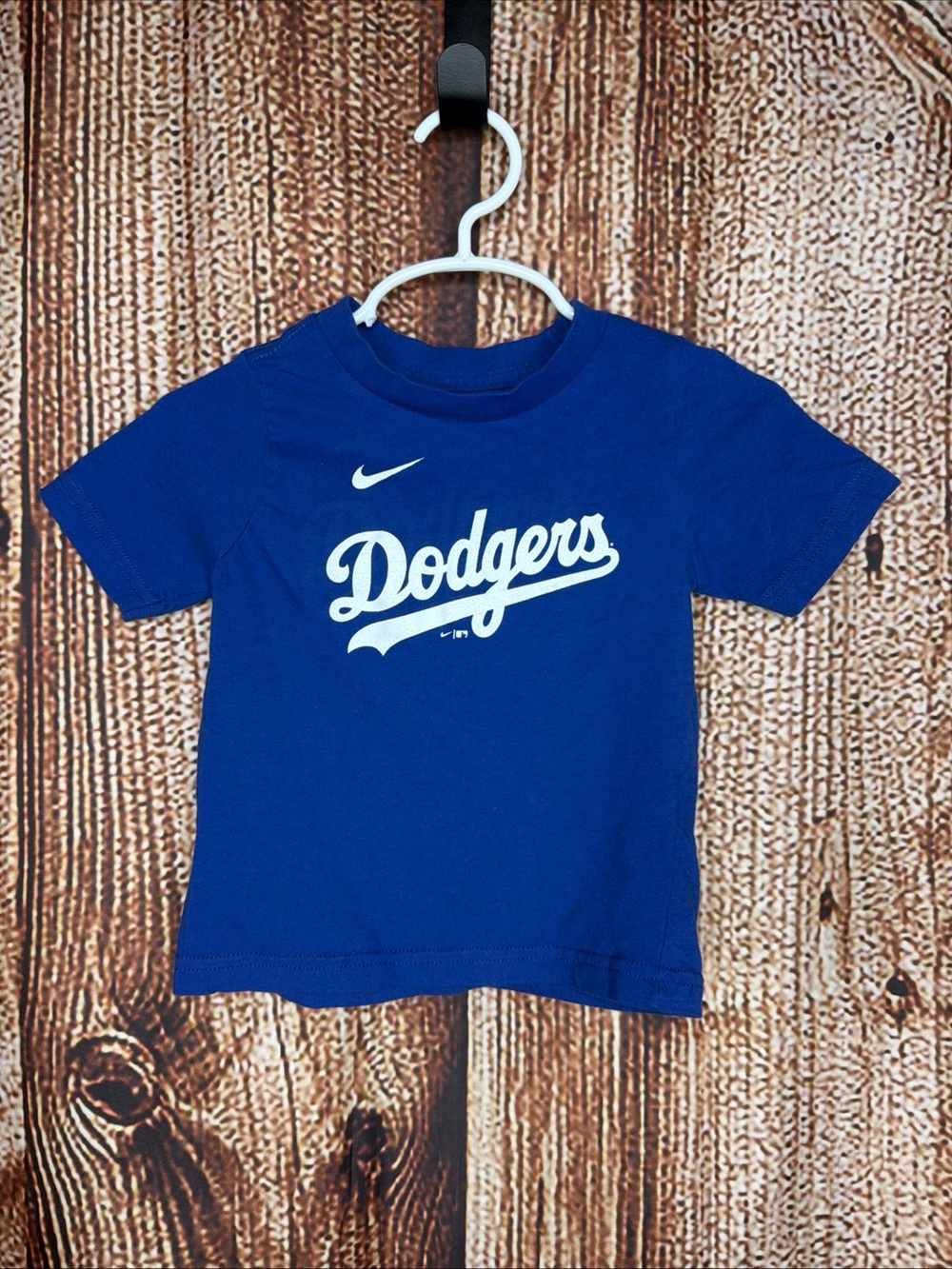 Nike Los Angeles LA Dodgers Baseball Toddler Girl’s 18 Mos T-Shirt #42 Robinson